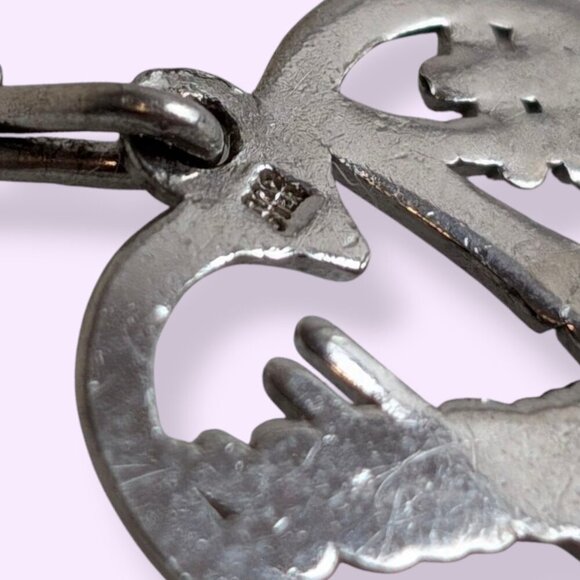 (2/$20) Vintage Sterling #1 Daughter Charm - Picture 3 of 4